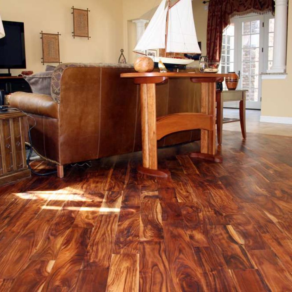 Popularity of Rustic Acacia Hardwood Floors T & G Flooring