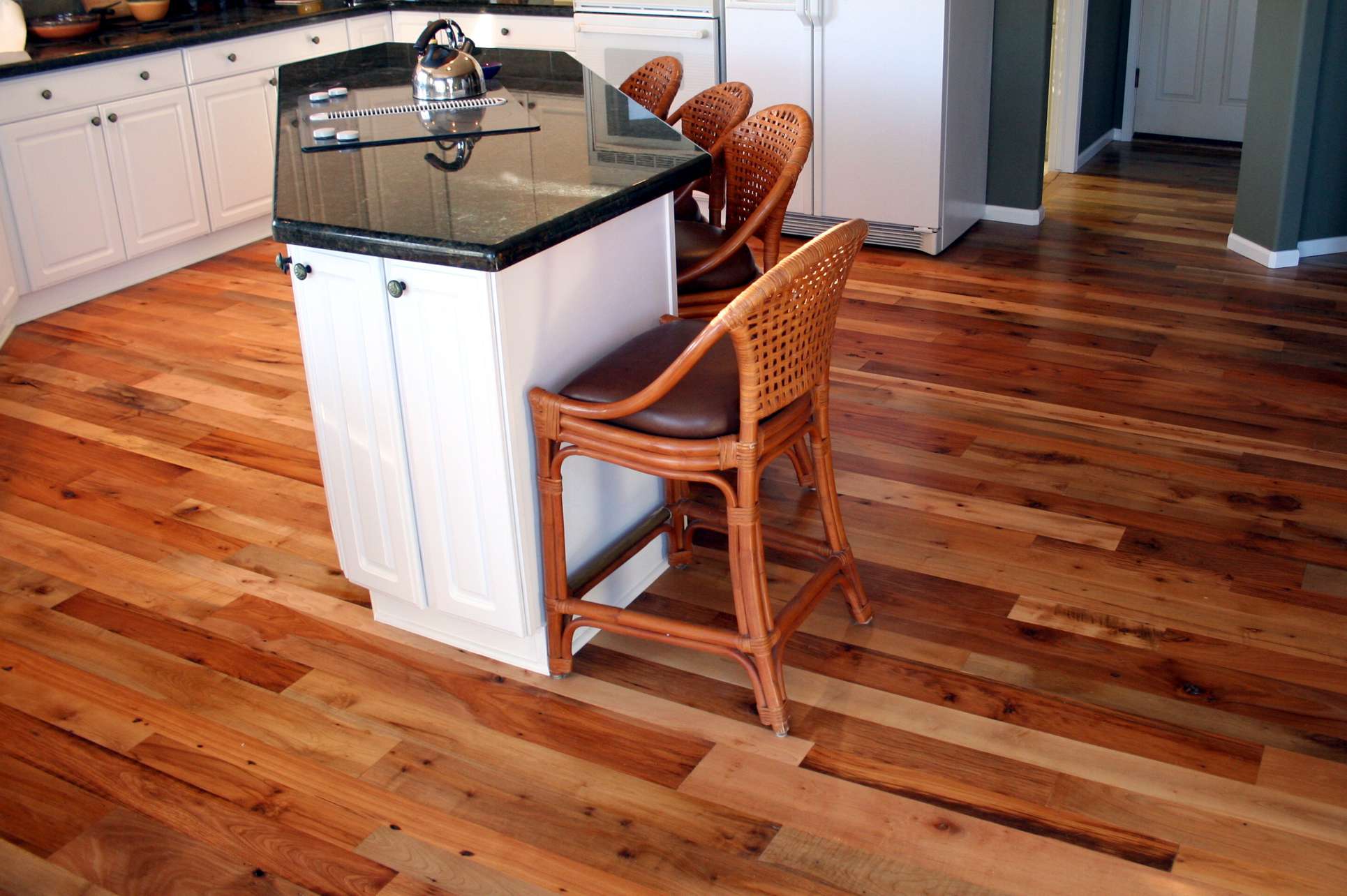 Hardwood floors in your kitchen