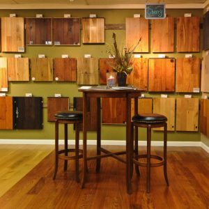 Interior design with wood wall treatments