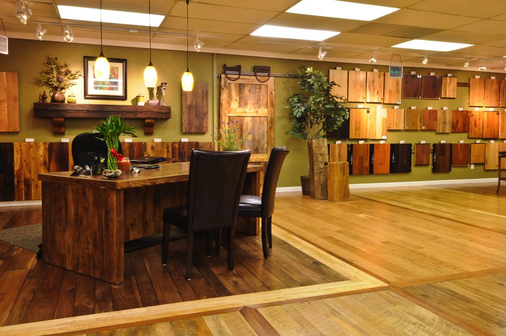 Hardwood flooring showroom in Denver and Evergreen