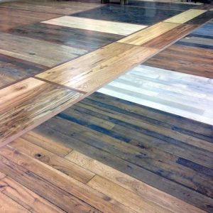 Hardwood flooring showroom in Colorado