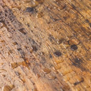 Hardwood floor water stains