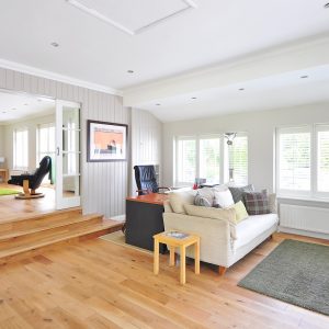 Floors for an open plan home