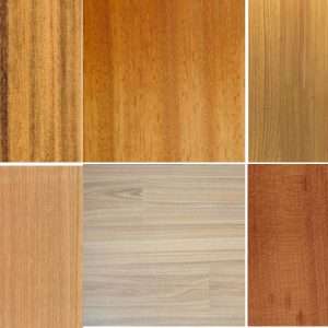 Types of wood floors at Denver showroom