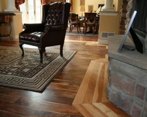 Colorado hardwood floor design