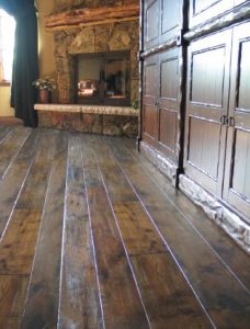 Solid hardwood floors in Denver