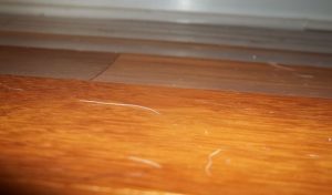 Refinishing hardwood floors