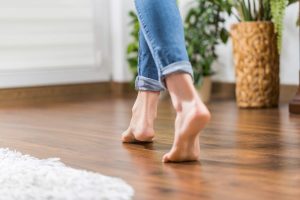 Water-based floor finishes