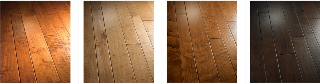 Popular hardwood flooring species