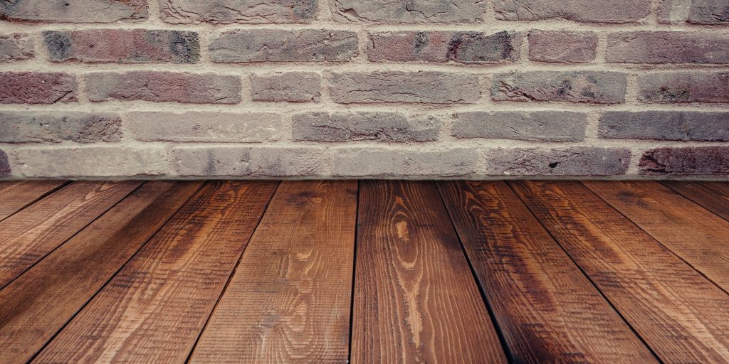 Dark stain on maple floor can often become splotchy.