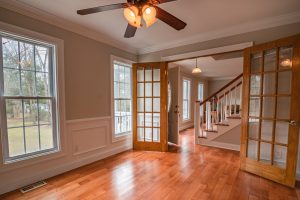 Beautiful home featuring hardwood floor, showcasing options for floor repair - Locally Grown Wood Flooring In Denver