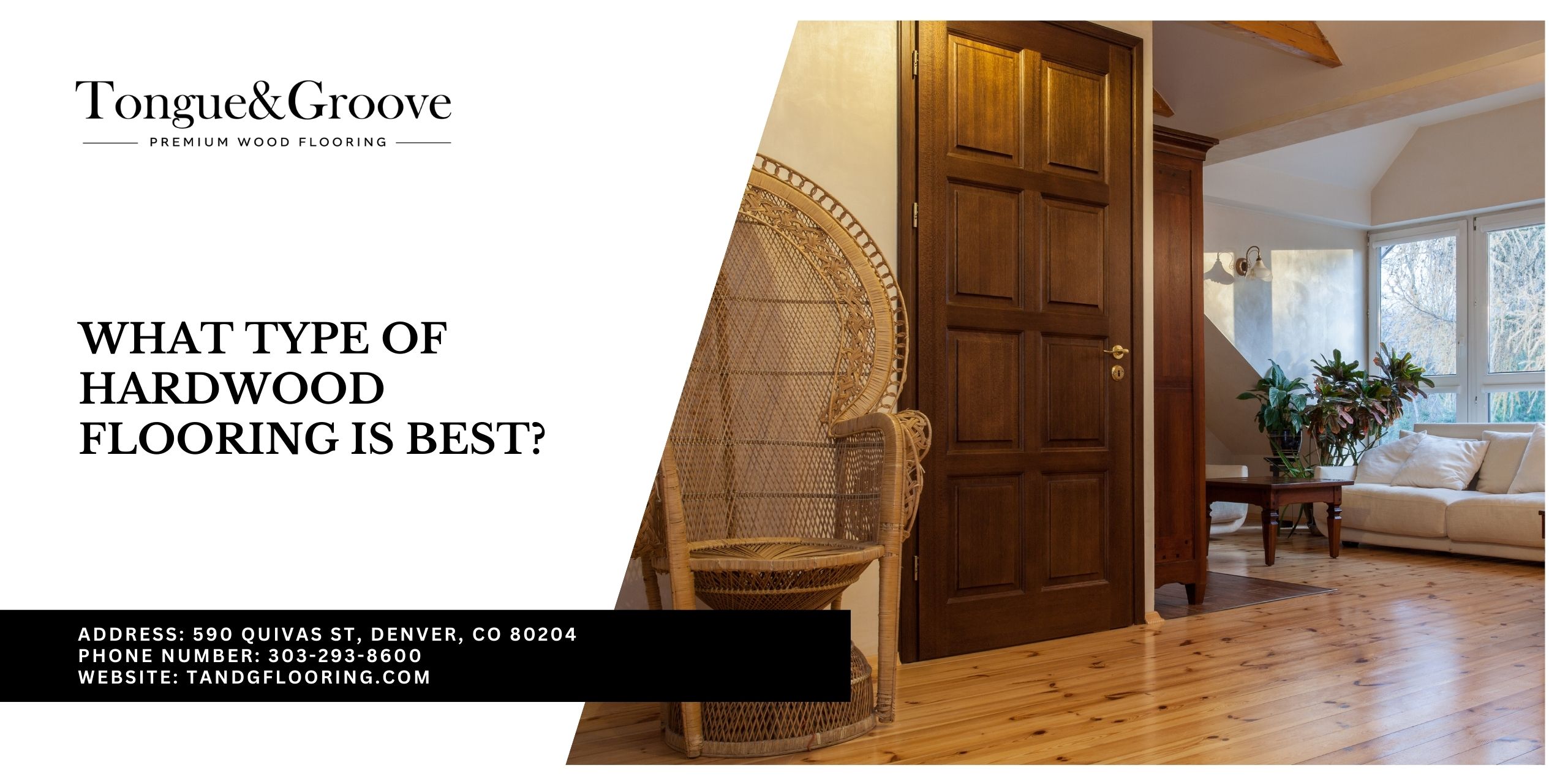 The best type of hardwood flooring is best for denver homes