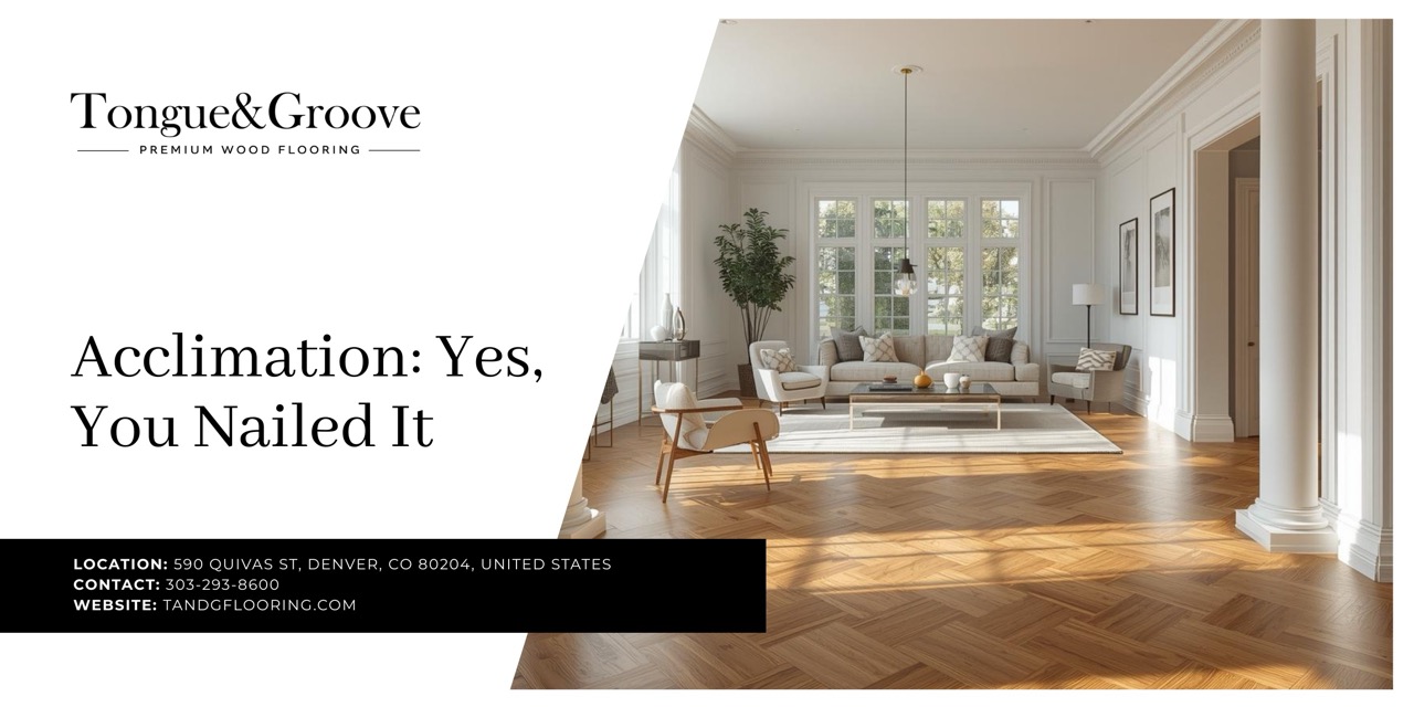 wood floor acclimation