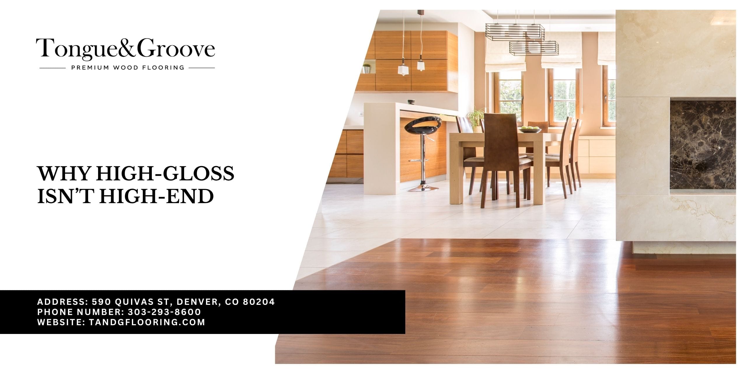 Matte vs. Gloss Hardwood Floors in Denver